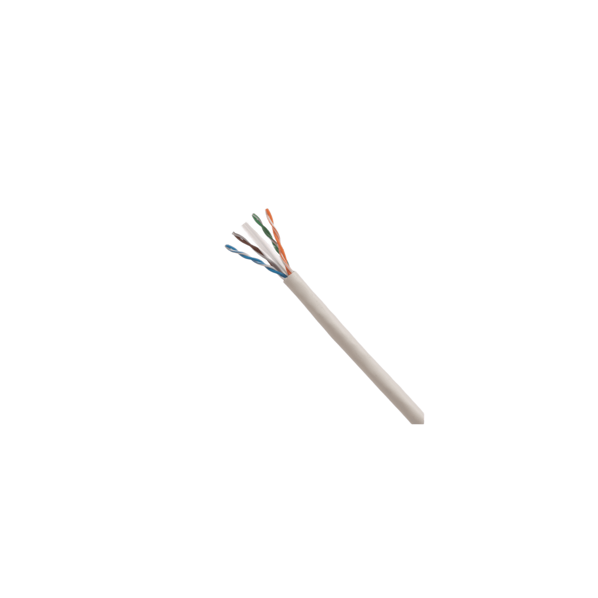 Bobina de Cable UTP 305 Metros (1000 Pies) de Cobre, TX6000™ PanNet, Blanco, Categoría 6 (24 AWG), CMP (Plenum), de 4 Pares