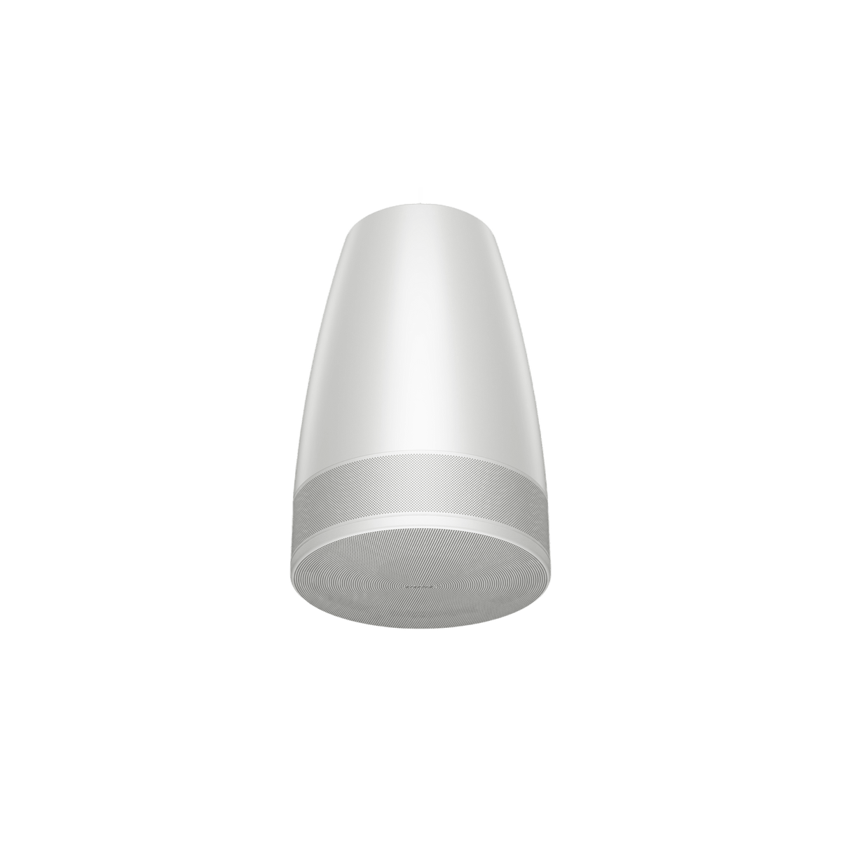 Altavoz Colgante Luna | Designmax | Sistema de Rango Extendido | Array Circular Ring Array™ 8 Drivers | Woofer 8" Integrado | Cobertura 140° | Color Blanco
