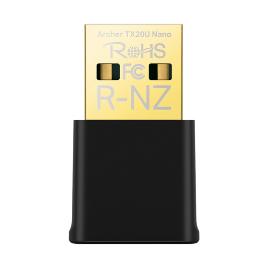 Mini Adaptador USB inalámbrico doble banda AC 600 Mbps, antena onmidireccional.