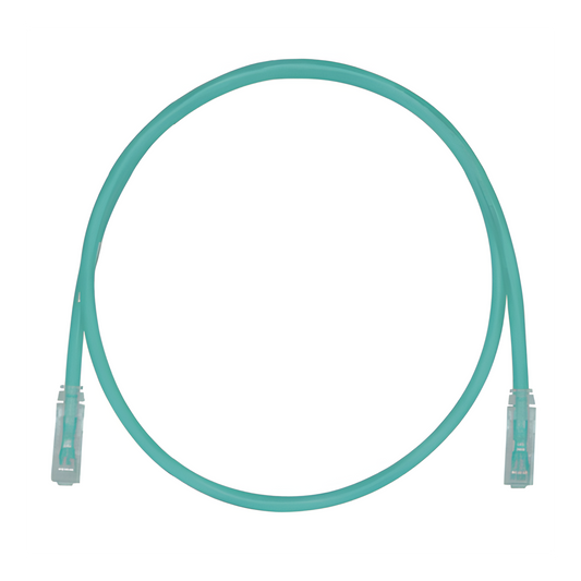 Cable de Parcheo TX6, UTP Cat6, 24 AWG, CM, Color Verde, 4.88 Metros (16 Pies)