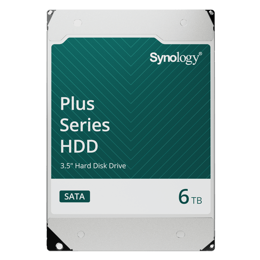 Disco Duro SATA de 3.5" Serie Plus | Capacidad 6TB | Interfaz SATA 6GB/s | Velocidad de Rotación 5400 rpm | Caché 256MB | MTBF 1.2 Millón de Horas | Carga de Trabajo 180 TB/año.