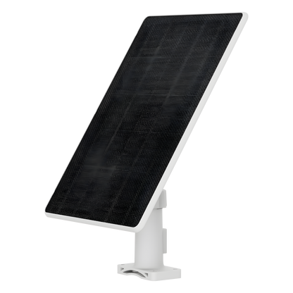Panel Solar Para Camaras de Batería EZVIZ con Carga de 8W / Conector Tipo-C  / Cable de 3 Metros / IP65 / Rango de Temperatura -20℃ a 60℃