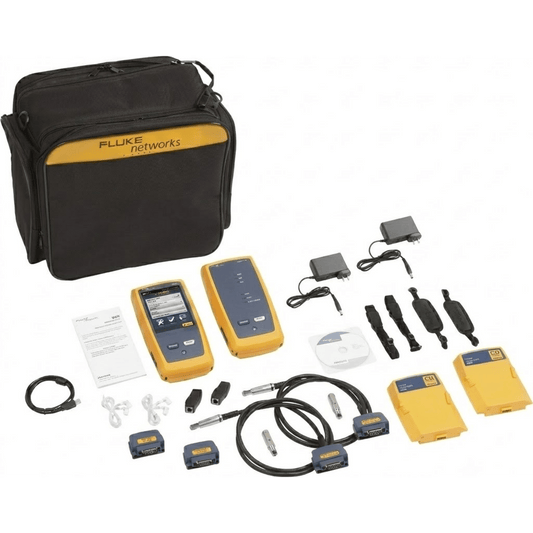 Certificador DSX-8000 para Cable de Cobre Cat5e, Cat6, Cat6A y Cat8, Precisi�n de Nivel VI/2G (2 GHz), Con WiFi Integrado y Pantalla LCD de 5.7 Pulgadas (14.48 cm), Versi�n Internacional
