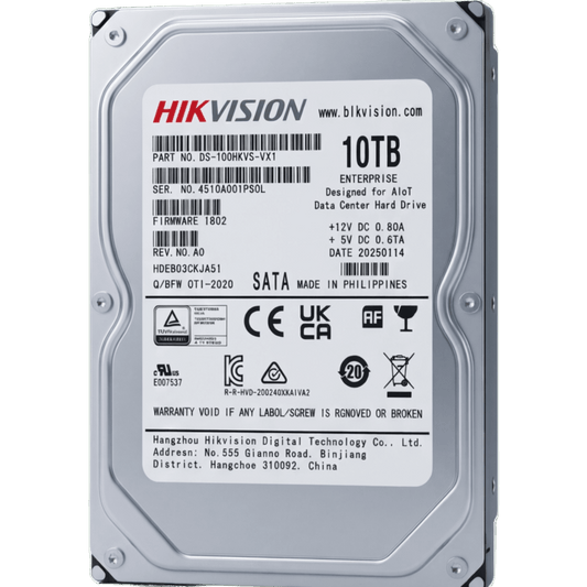 Disco Duro Enterprise  / 10 TB / SATA 6 Gbit/s / 7200 rpm / Caché 256 MB / Diseñado para Operación 24/7
