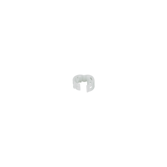 Kit de 25 Clips de Identificaci�n Para Patch Cords, Compatible con Di�metros de 4.7 a 7.8 mm (0.19 a 0.31 Pulgadas), Color Blanco
