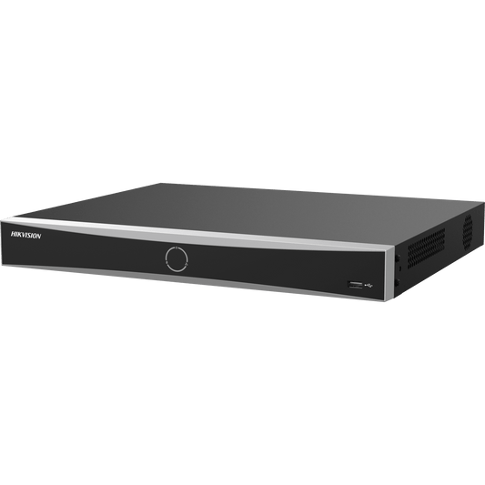 [AcuSeek] NVR 12 Megapixel (4K) / 8 canales IP / 8 Puertos PoE+ / ACUSENSE / Reconocimiento Facial / 2 Bahías de Disco Duro / HDMI en 4K / Alarmas I/O / 300 Metros PoE Modo Extendido