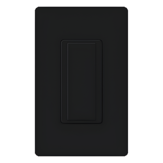 Switch acompañante Maestro para controlar una carga desde varios puntos con un switch multilocalización, 120 V, cableado de 3 vías estándar, acabado satinado Midnight