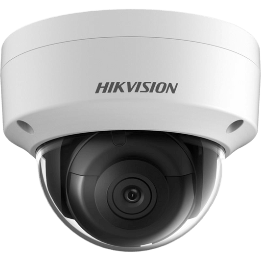 Dome Fija de Red 2 MP / Compresión H.265+ / WDR 120dB / 3D DNR / PoE / A Prueba de Agua y Vandalismo / Detección Humana y de Vehículos
