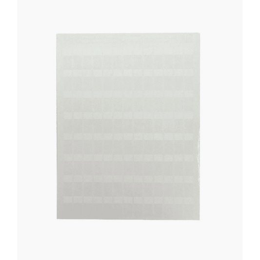 Hojas con 1000 Etiquetas Poliofina para Impresora L�ser/Inyecci�n de Tinta, Ancho 96.3 mm (3.79 pulgadas) x Alto 7.6 mm (0.3 pulgadas), Color Blanco