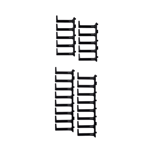 Kit de Dedos Para Administración de Cables en Gabinetes FlexFusion™, de 42 o 45 UR,  Dedos de 100 mm de Longitud, Color Negro