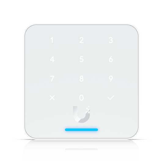 Lector de Acceso G3 Flex con Teclado y NFC, Compatible con App UniFi Identity y Touch Pass, Uso con Guantes o Humedad, Resistencia IP55 y Alimentación PoE