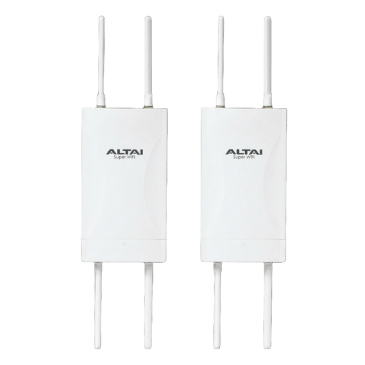 Kit de 2 Unidades del Punto de Acceso WiFi 6, PTMP Omnidireccional, Cobertura Hasta 300 m, Doble Banda Simultanea en 2.4 y 5 GHz, Hasta 2.976 Gbps, Hasta 256 Usuarios Concurrentes, Administración en Nube Gratis con INSIGHTS
