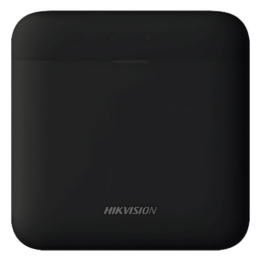 (AX PRO) Panel de Alarma Inalámbrico de Hikvision / Color Negro / Soporta 48 Zonas / GSM 3G/4G, Wi-Fi y Ethernet / Incluye Batería de respaldo / Compatible con los Accesorios AX PRO.