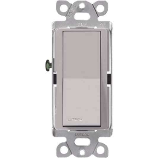 Switch un solo polo 15 Amp GRIS