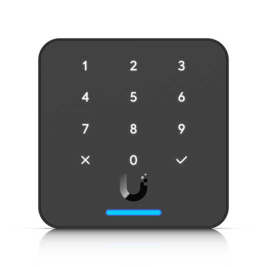 Lector de Acceso G3 Flex con Teclado y NFC, Compatible con App UniFi Identity y Touch Pass, Uso con Guantes o Humedad, Resistencia IP55 y Alimentación PoE