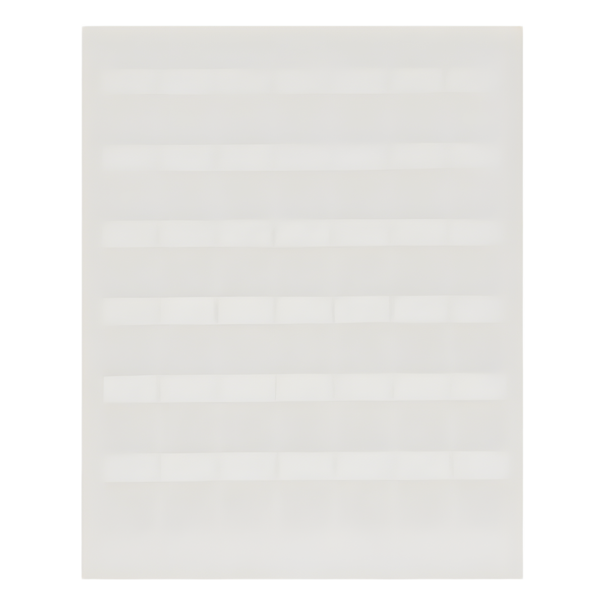 Paquete de Hojas con 2500 Etiquetas de Identificación Auto-Laminadas para Impresora Láser/Inyección de Tinta, para Cables de 3 a 7.1 mm de Diámetro (12 - 10 AWG), Color Blanco