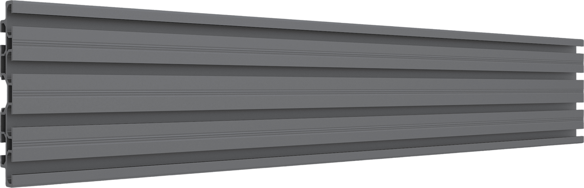 RIEL DE MONTAJE PARA SOPORTE DE VIDEOWALL LED  68 CM, FABRICADO EN ALUMINIO