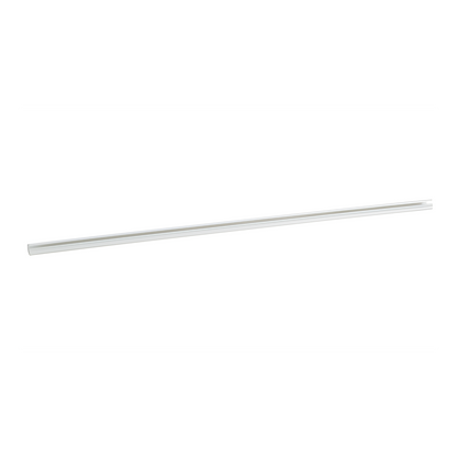 Canaleta LD3 de PVC rígido, con cinta adhesiva para instalación sin herramientas, 19.6 x 12 x 1828.8 mm, Color Blanco