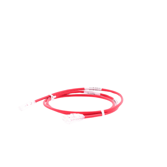 Cable de Parcheo TX6, UTP Cat6, Di�metro Reducido (28AWG), Color Rojo, 0.61 Metros (2 Pies)