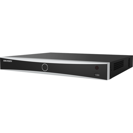 [AcuSeek] NVR 32 Megapixel (8K) / 16 Canales IP / 16 Puertos PoE+ / ACUSENSE / Reconocimiento Facial  / 2 Bahías de Disco Duro / HDMI en 4K / Alarmas I/O