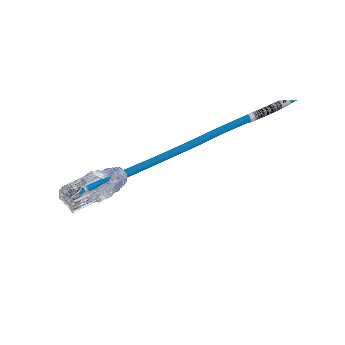 Cable de Parcheo TX6, UTP Cat6, Di�metro Reducido (28AWG), Color Azul, 30.48 Metros (100 Pies)