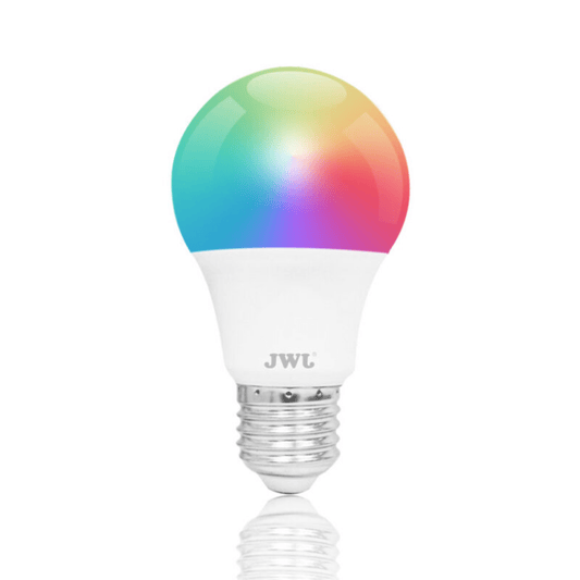 Foco Smart  Dimeable / 10W / RGB y Blanco / Base E27 / IP20 / Con Control desde Aplicación Móvil
