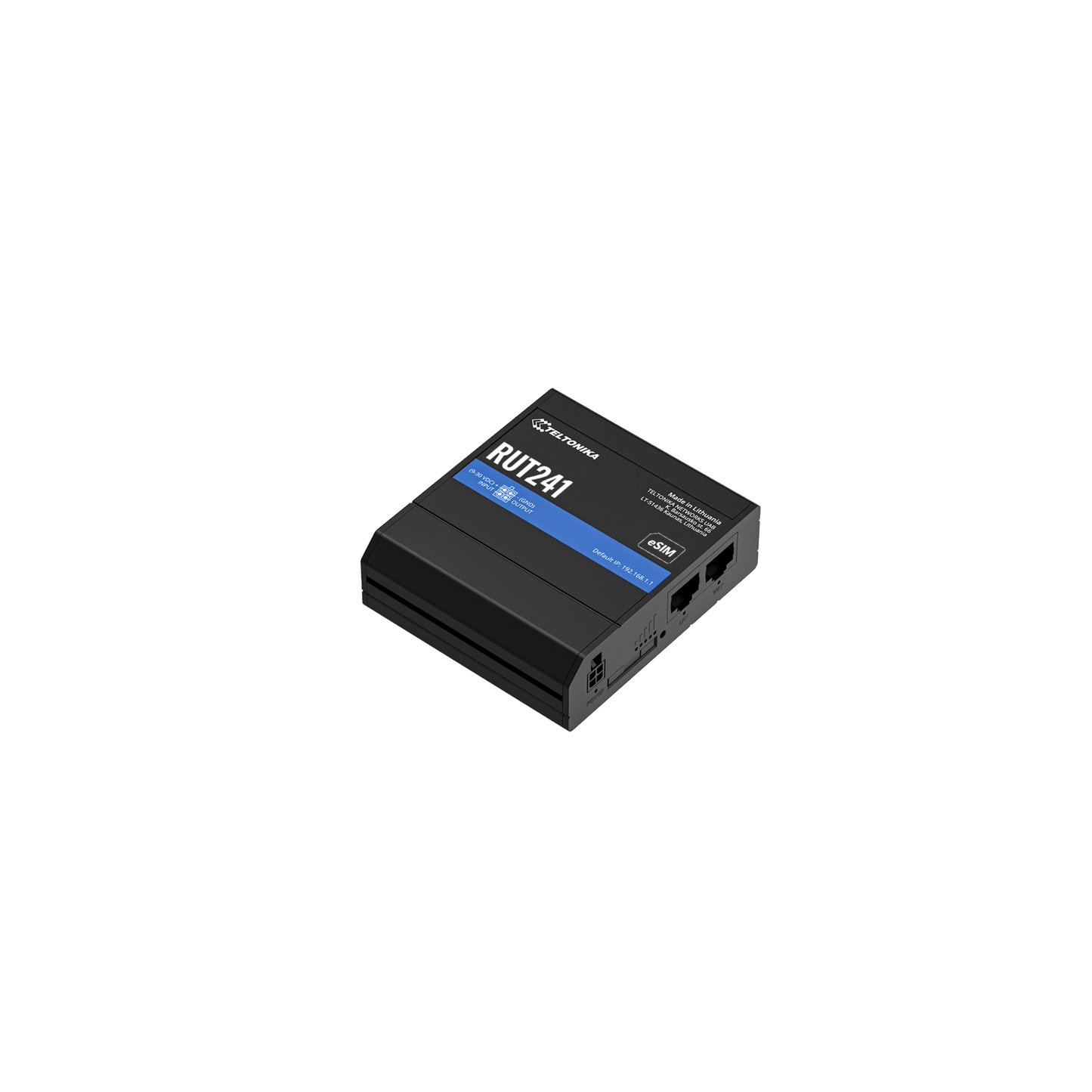 Industrial Cellular Router,Soporta eSIM/  2 puertos ethernet 10/100Mbps /WiFi 802.11b/g/n /WAN Failover