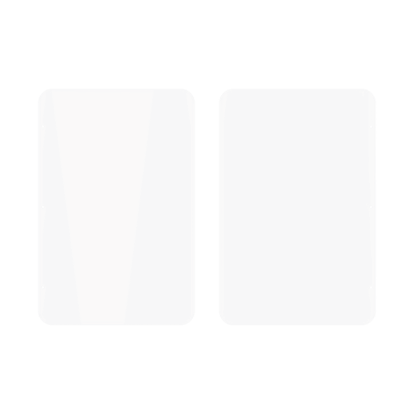 Kit de 2x Aletas de Acrílico para Formar Carriles de 90 cms en Torniquetes Series DS-K6B221TMX