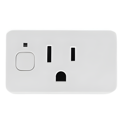 Adaptador PlugIn inalámbrico WIFI/ Nube P2P / Medición de consumo/ Soporta Google y Alexa / 15A