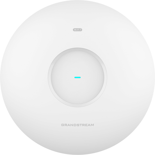 Punto de Acceso Wi-Fi 7 Empresarial BE21000 / Throughput 21 Gbps Inalámbrico / MU-MIMO 4x4:4 (5GHz y 6GHz) / 768 Clientes Simultáneos / Puerto 10G PoE++ y 2.5G / MLO - 4096 QAM - Multi-RU / Gestión Integrada 50 APs / BLE 5.3 / Cobertu
