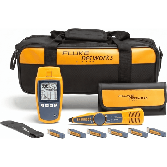 Kit Profesional de Verificador de Red MicroScanner PoE, para Comprobaci�n de Redes de Voz, Datos, Video y PoE 802.3af, at, bt y UPOE, con Pantalla LCD Retroiluminada
