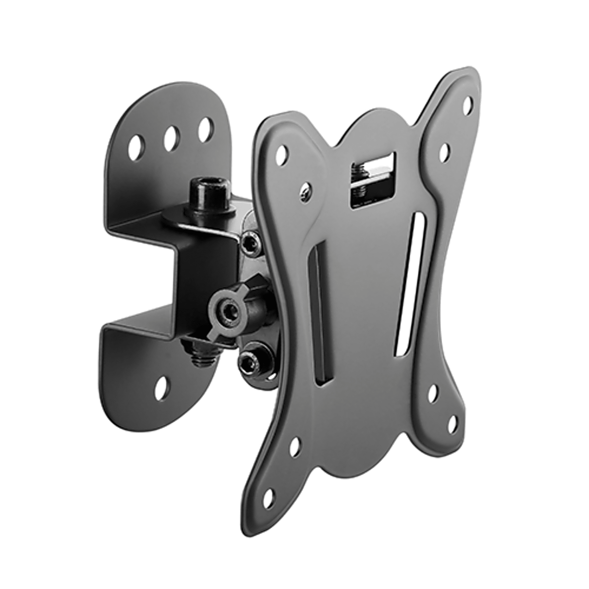 Montaje  Compacto de Pared para Monitores de 13 a 27" | Soporta hasta 25 Kg| Compatible con  Vesa 75 x 75 / 100 x 100 | Fabricado en  Acero