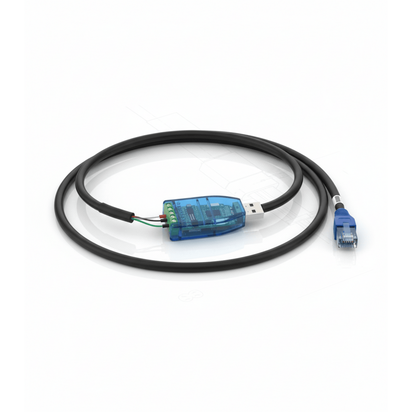 Cable de Comunicación  USB-RS485  p/Baterias EPCOM by RITAR