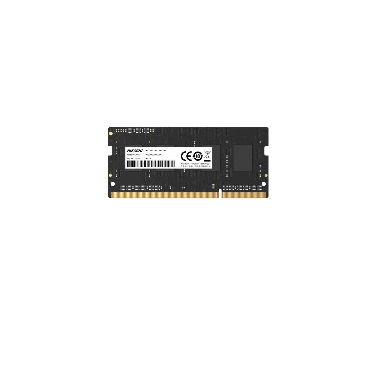 Módulo de Memoria RAM DDR4 de 16 GB / 3200 MHz / Para Laptop o NAS / SODIMM