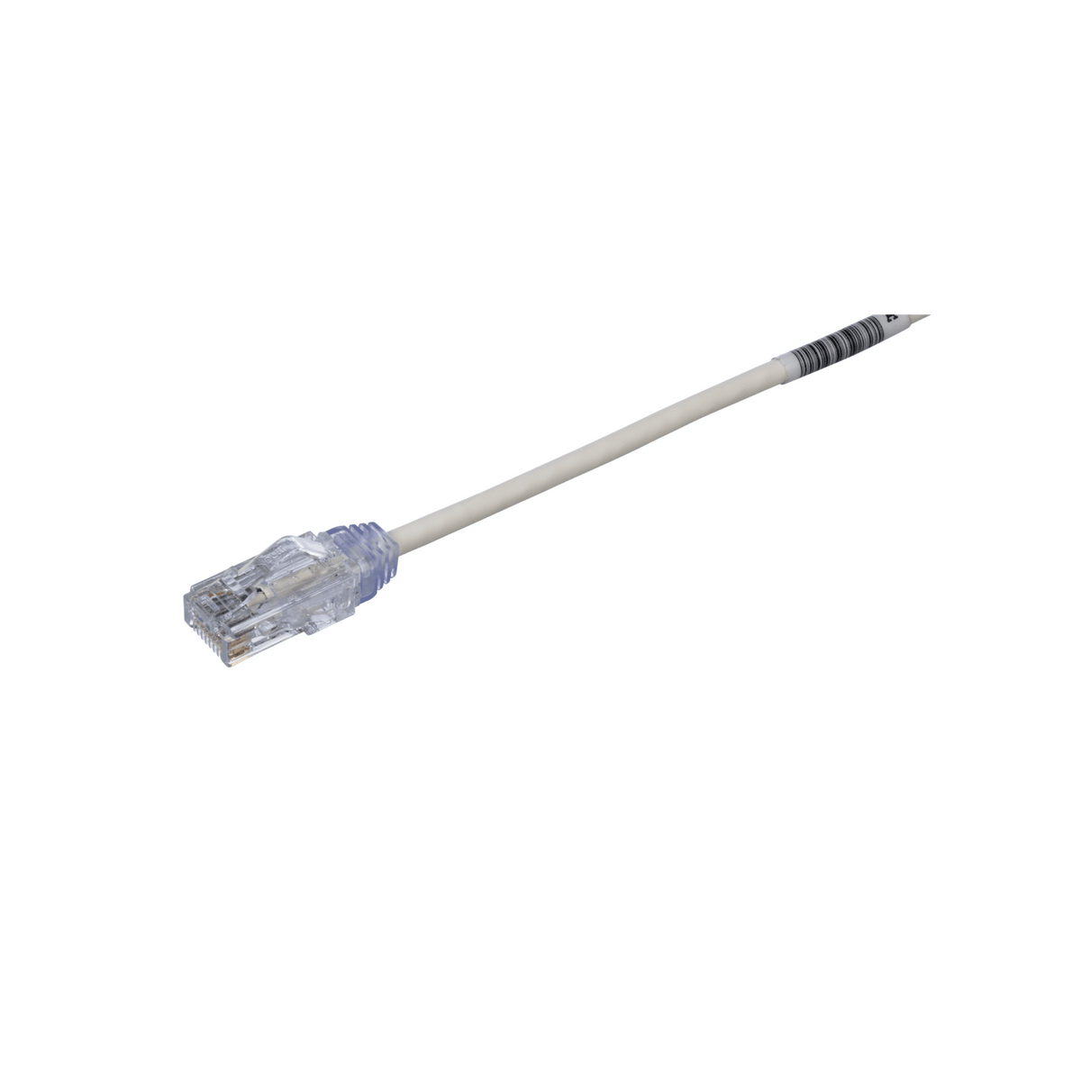 Cable de Parcheo TX6, UTP Cat6, Di�metro Reducido (28AWG), Color Blanco Mate, 4.57 Metros (15 Pies)