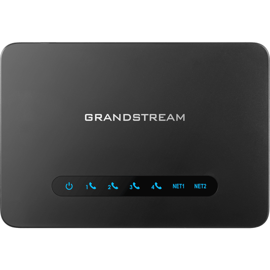 Gateway VoIP con Router NAT / 4 Puertos FXS (Conectar Teléfono Análogo) / Router NAT Gigabit Integrado / Cifrado AES Reforzado / Aprovisionamiento Automático / Soporta SIP y Fax T.38