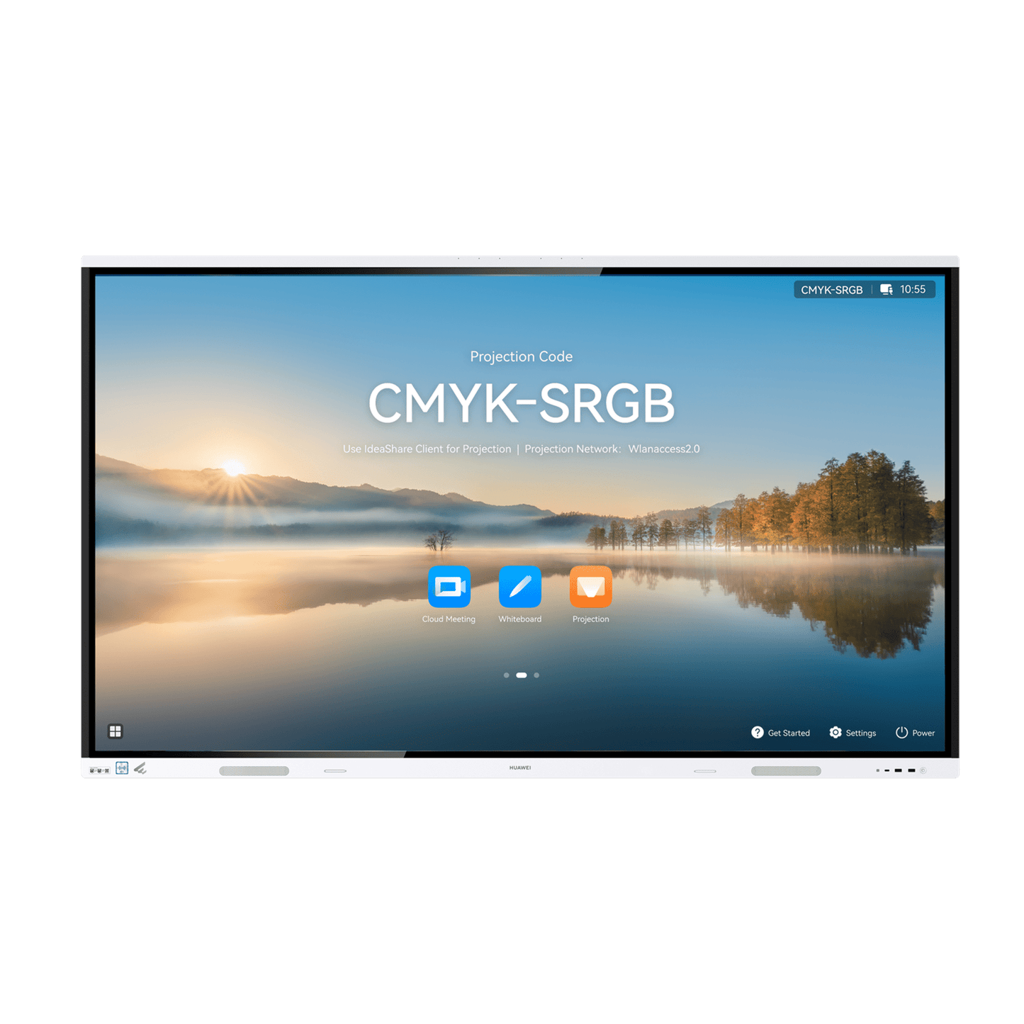 Pantalla Interactiva IdeaHub Board 3 PRO de 75" para Colaboración Inteligente, 4K, Harmony OS, Wi-Fi 6