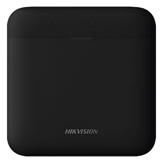 (AX PRO) Panel de Alarma Inalámbrico de Hikvision / Color Negro / Soporta 48 Zonas / Wi-Fi y Ethernet / Incluye Batería de respaldo / Compatible con los Accesorios AX PRO