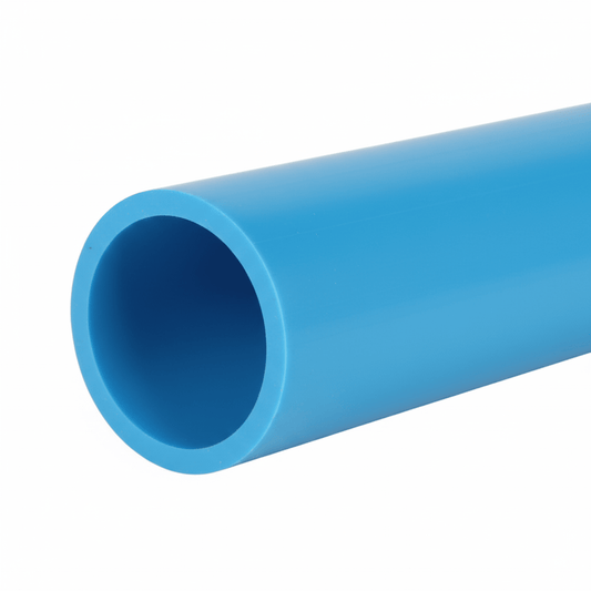 Ducto para Fibra Óptica 1" Liso RD11, Color Azul Cian Prelubricado, Rollo de 200 Metros