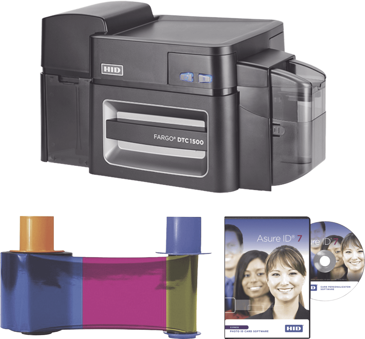 Impresora de Tarjetas Direct-to-Card DTC1500, 300 dpi, 16.7 Millones de Colores, Seguridad Avanzada, Marca de Agua Personalizada, Encriptación AES 256, Ethernet, USB, Opciones de Codificación Múltiples