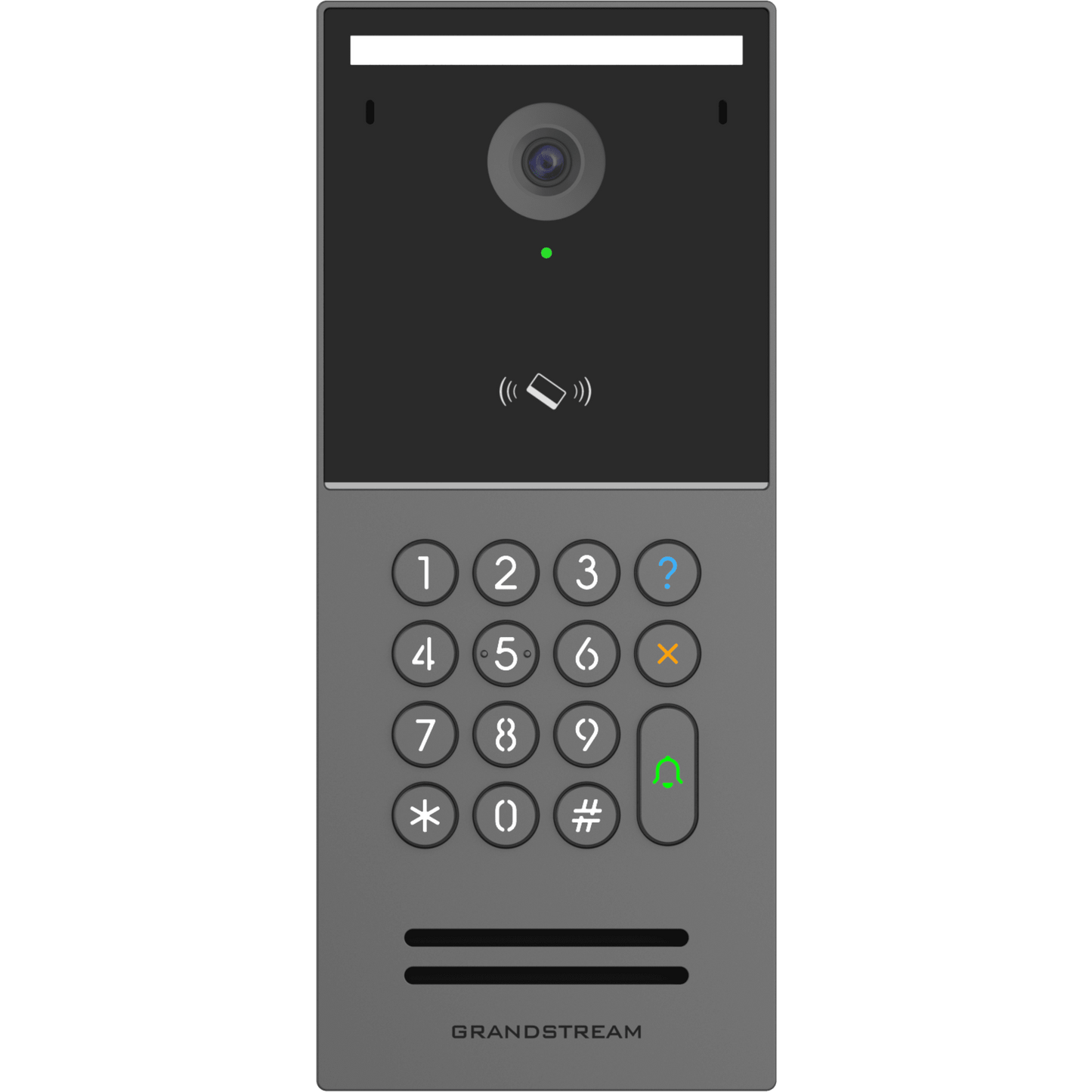 Videoportero IP Inteligente GDS3725 / 2K Ultra HD 1080p / Ángulo 127° / IA ISP con Análisis de Comportamiento / Lector RFID IC-ID NFC / Múltiples Métodos de Apertura / PoE Integrado / Protección IP66 IK10 / Interoper