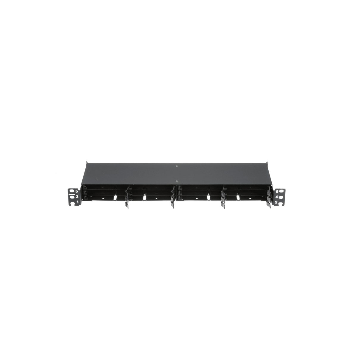Panel de Distribuci�n de Fibra �ptica, Acepta 12 Cassettes HD Flex en 6 Espacios, Hasta 144 Fibras, 1 UR