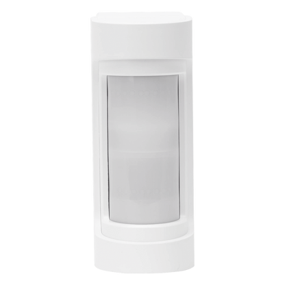 Detector de movimiento PIR dual inalámbrico para exteriores con batería de litio de larga duración