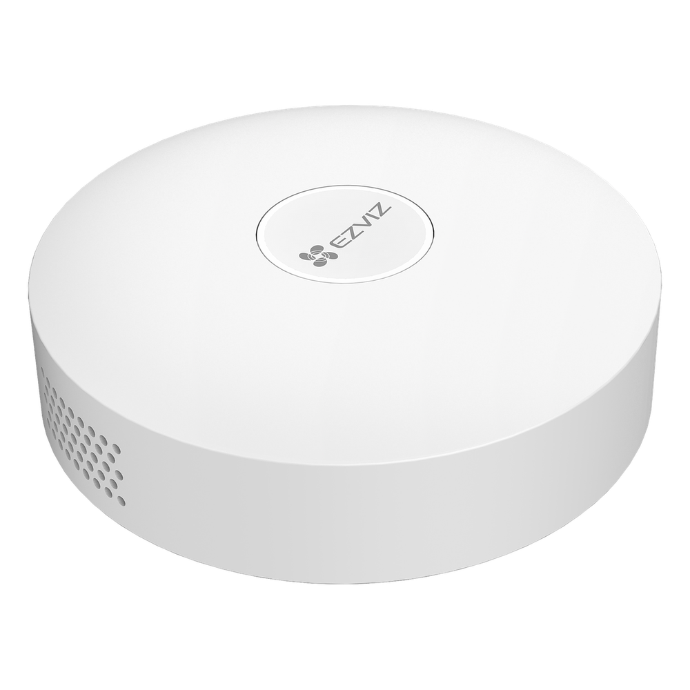 Hub Wi-Fi Para Sensores de Alarma / Soporta Hasta 32 Dispositivos / Configuración Mediante App EZVIZ / Protocolo Zigbee Para Vincular Accesorios / Alertas de Eventos Al  Instante