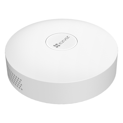 Hub Wi-Fi Para Sensores de Alarma / Soporta Hasta 32 Dispositivos / Configuración Mediante App EZVIZ / Protocolo Zigbee Para Vincular Accesorios / Alertas de Eventos Al  Instante