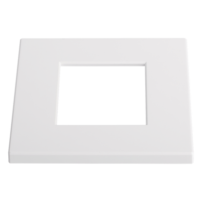 Marco Embellecedor Individual / 91 x 85 x 7 mm / Apertura 44 x 44 mm / Compatible con 10+ Módulos Helpnex / IP / PoE