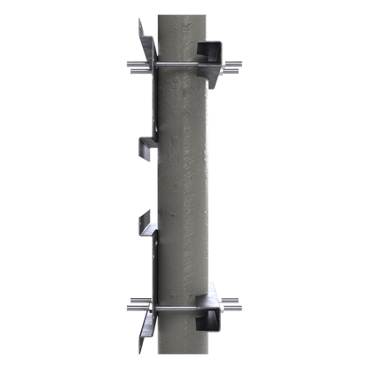 Herraje para Fijación a Pared, Torre o Poste compatible con LP-FORTE-16UR3 y LP-FORTE-24U-R3