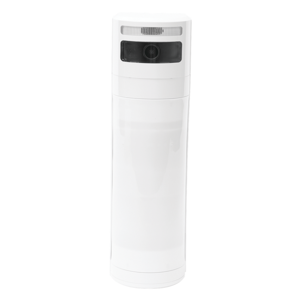 (AX PRO) CÁMARA + PIR Dual-Tech Exterior IP65 / Rango de Detección 15 mts / Ángulo de Cobertura Ajustable de 90° a 180° / Inmunidad a Mascotas 40 Kg