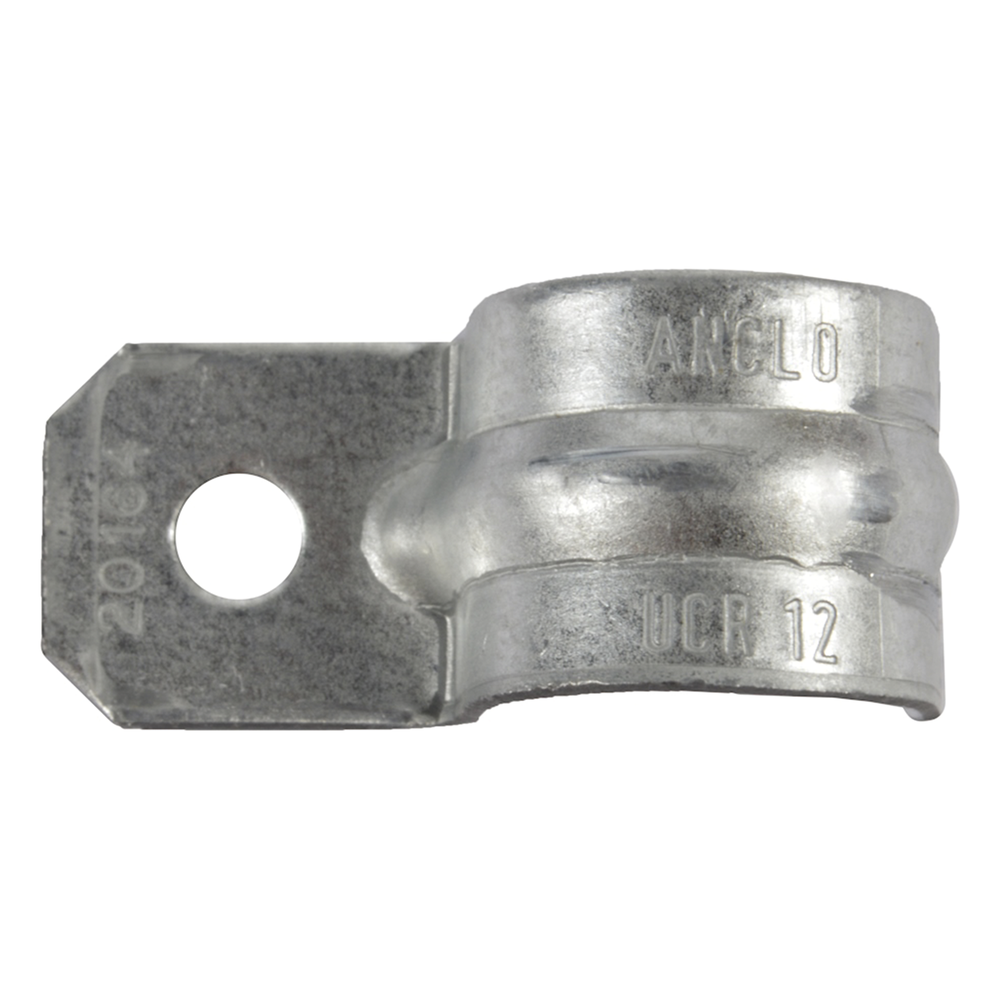 Abrazadera tipo Uña para Tubo Conduit Pared Gruesa y Conduit PVC de 1" (25 mm).
