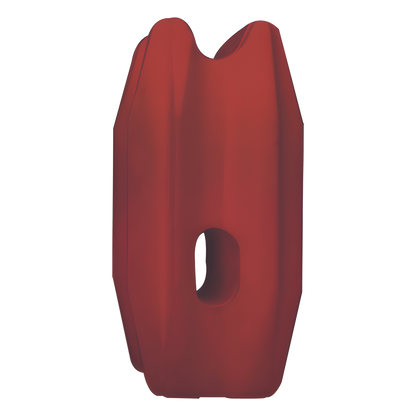 Aislador de Esquina Rojo para Cercos Eléctricos / 18 kV / Resinas Vírgenes / Resistencia 7.5-10.2 kg / Anti UV / 66 mm x 31.6 mm